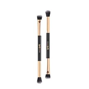 FREE SHIPPING!! 2 Pack Belle Beauty Dual-Ended Makeup Brushes - by Kim Gravel